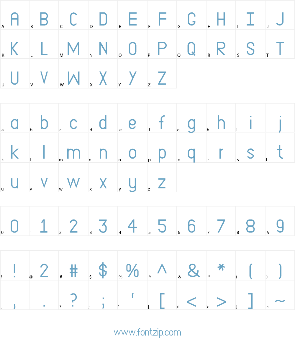 EP Dominate Font Character